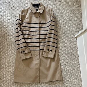 J. Crew Classic Tan Trench Coat